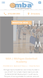 Mobile Screenshot of michiganbasketballacademy.com
